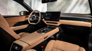 Mazda 6e - приборная панель.