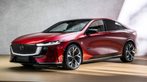 Mazda 6e - передняя статика.