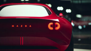 Mazda Iconic SP задние фонари задних фонарей.