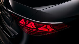 Мерседес S-класс подтяжка лица - задние фонари.