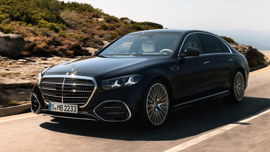 Mercedes S-Class facelift - front