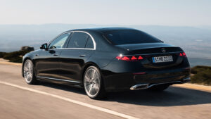 Mercedes S-Class facelift - rear