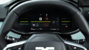 Новый Dacia Sandero Stepway - дисплей для водителя.