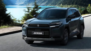 Новый Suzuki Across - динамичный фронт 3/4