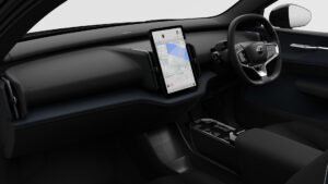 Volvo EX30 Black Edition - приборная панель.