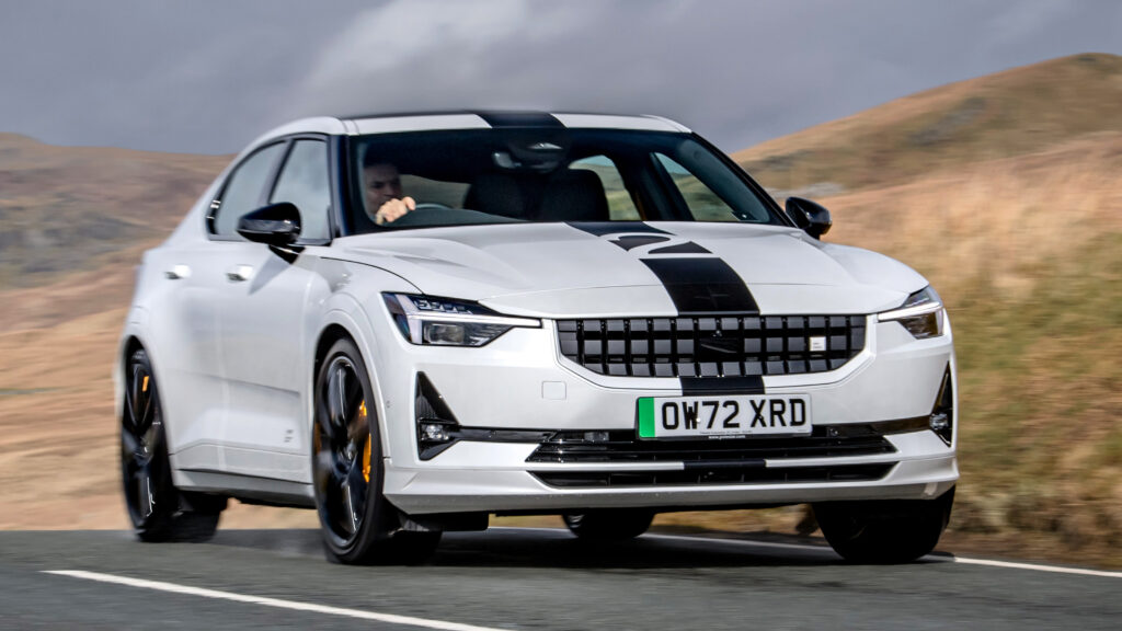 Polestar 2 BST Edition 270 - front cornering
