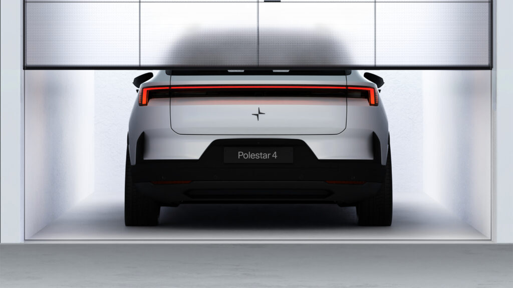 New Polestar 4 - rear