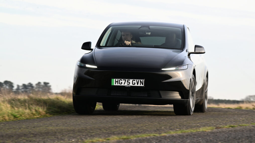 Tesla Model Y - front cornering