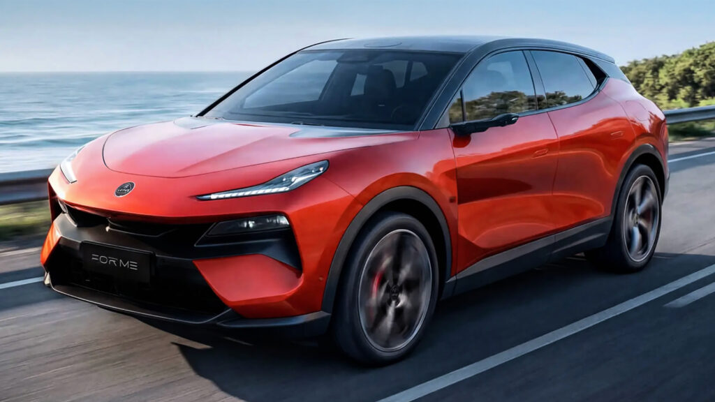 2026 Lotus Eletre hybrid - front angled