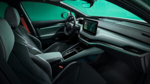 2026 Skoda Elroq - интерьер интерьера.