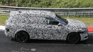 Audi Q9 - боковой профиль.