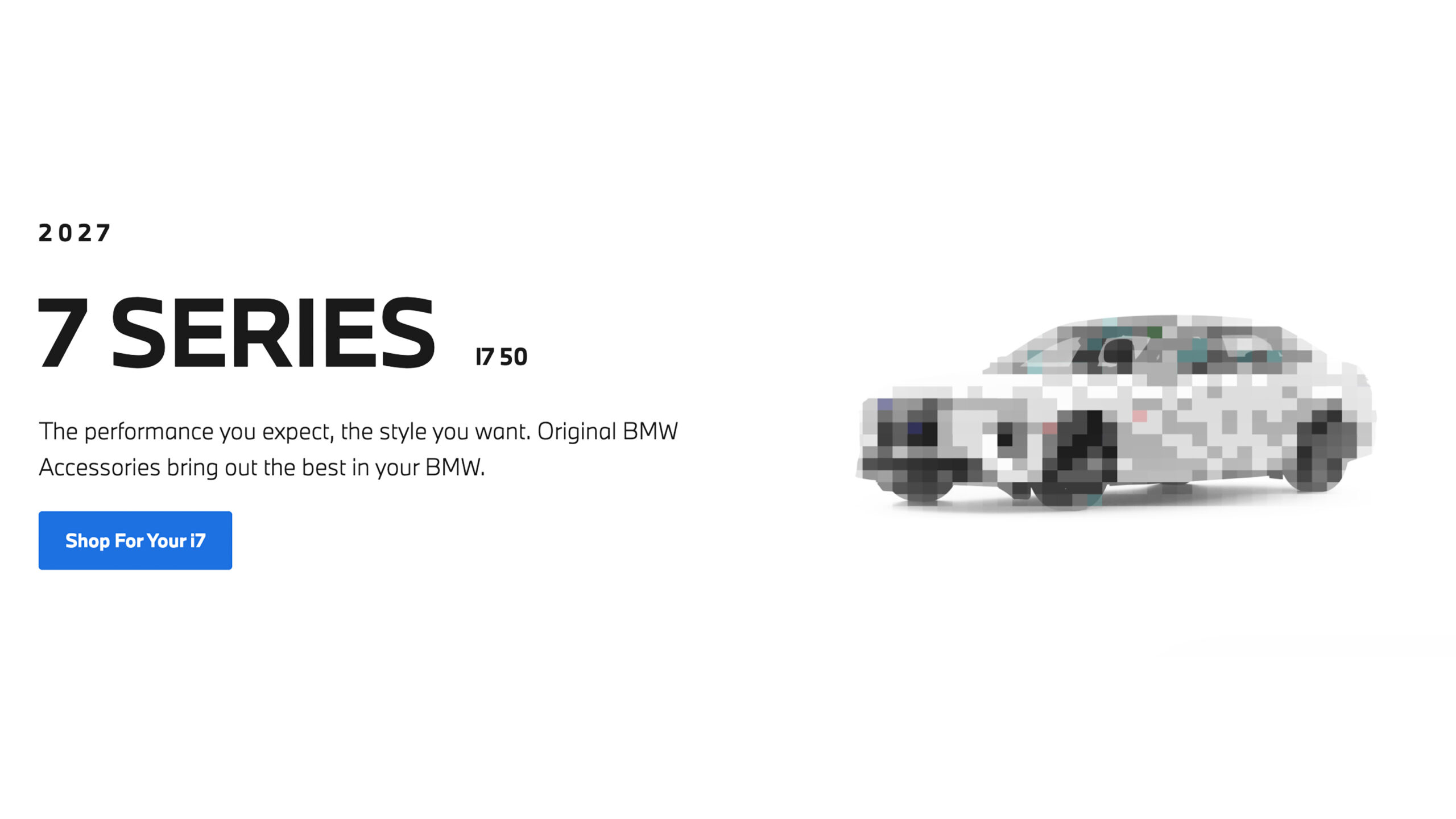 BMW 7-й серии FL имела утечку.