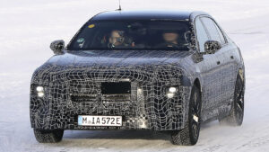 BMW 7-й серии Facelift - передний край.