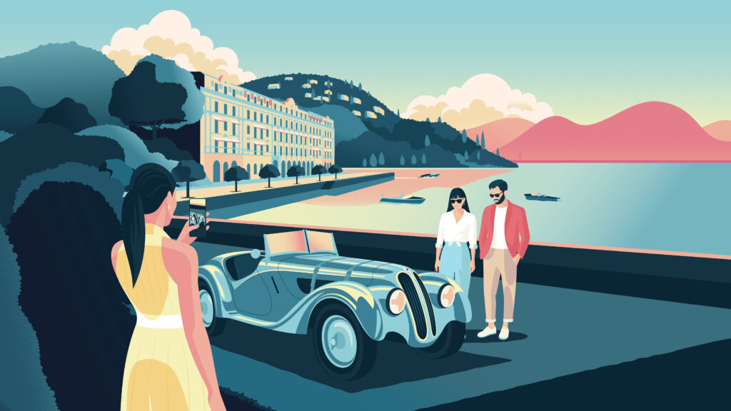 BMW Alpina Villa d'Este teaser