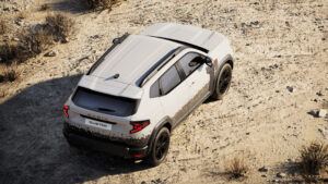 Dacia Duster Spirit of Sand Limited Edition - rear overhead