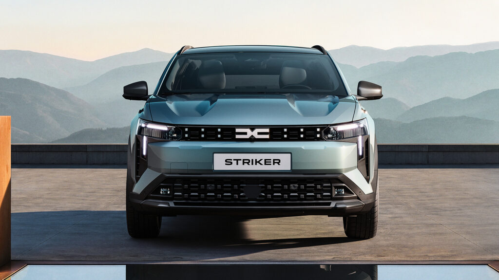 Dacia Striker - полная передняя часть.