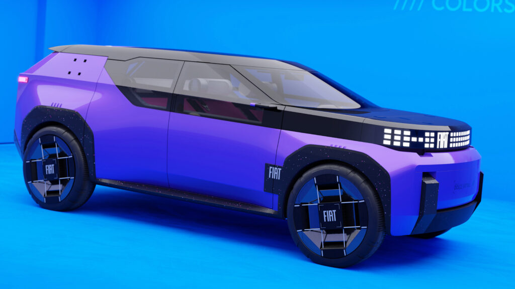 Fiat concept SUV - front