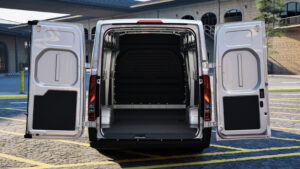 Ford Transit City - зона погрузки грузов.