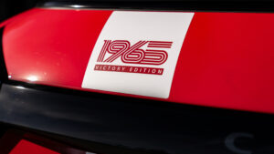 MINI 1965 Victory Edition - наклейка 1965 года выпуска.