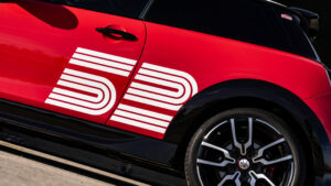 MINI 1965 Victory Edition - боковая наклейка.