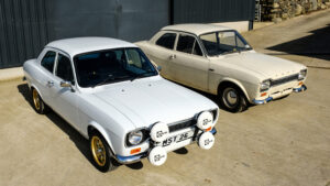 MST Mk1 Sports Escort remake - front overhead with original Escort