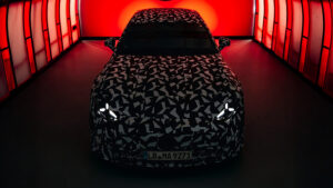 Электрический суперсалон Mercedes-AMG - передний статический.