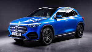 Mercedes GLA exclusive image - front