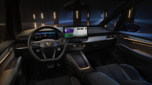 New Cupra Born VZ facelift - front interior