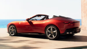 Ferrari Amalfi Spider - задние статические сигналы.