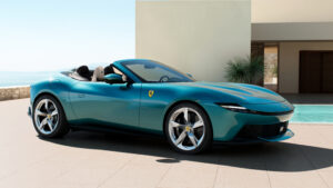 Ferrari Amalfi Spider - передняя статическая установка.