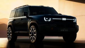 Боевой корабль New Geely - передние 3/4 - фронт.