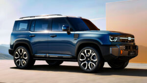 New Geely Galaxy Battleship - front static