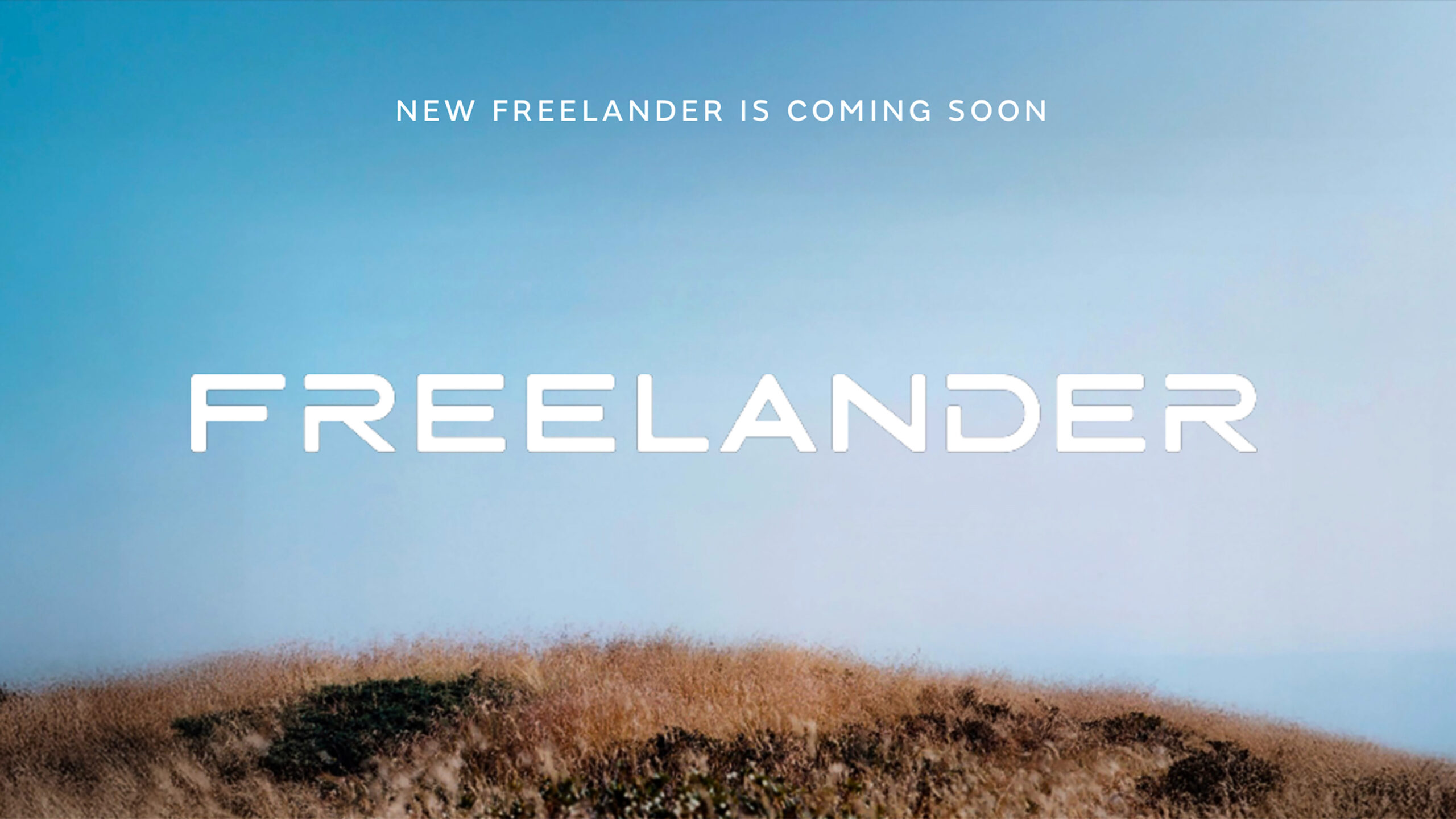 Новый Land Rover Freelander название логотип.