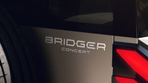 Renault Bridger Concept - задние детали задней части.