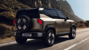 Renault Bridger - задняя часть.