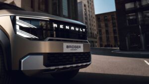 Renault Bridger - детали передней части.