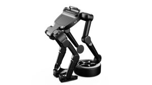 Рено Кальвин - задняя часть сгибается, чтобы поднять шину.