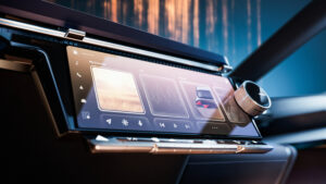 Концепция Renault R-Space Lab - экранный экран.