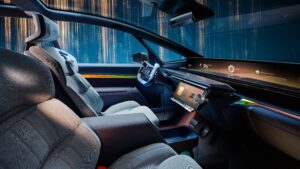 Концепция Renault R-Space Lab - передние сиденья.