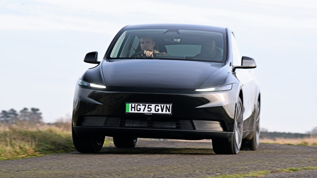 Tesla Model Y - front cornering
