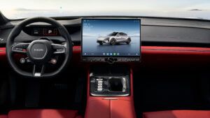 Xiaomi SU7 интерьер интерьера.