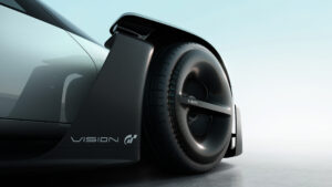 Концепция Xiaomi Vision Gran Turismo - переднее колесо переднего колеса.