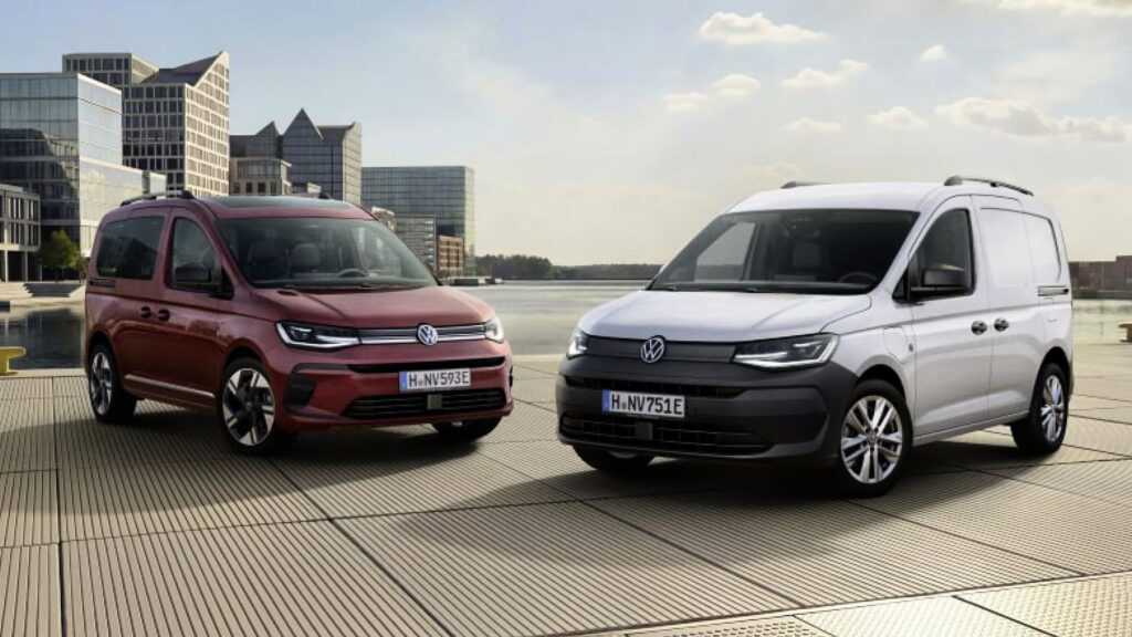 2026 Volkswagen Caddy - front angled