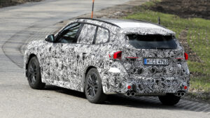 BMW X1 Facelift - rear 3/4
