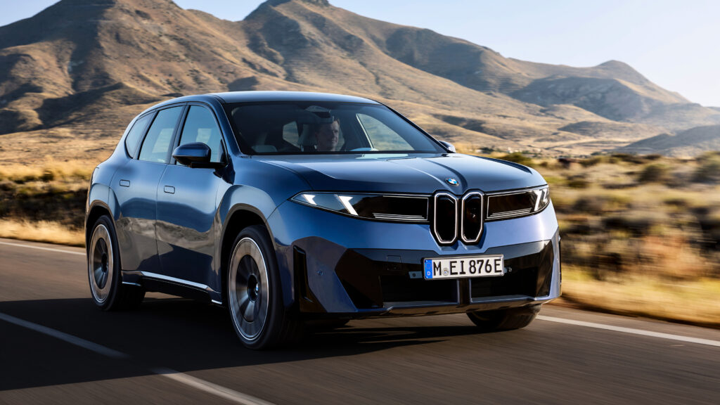 BMW iX3 40 - front tracking