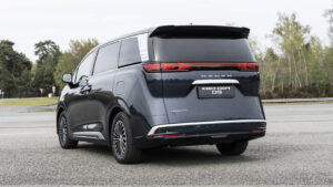 Новый Denza D9 - задняя статика.