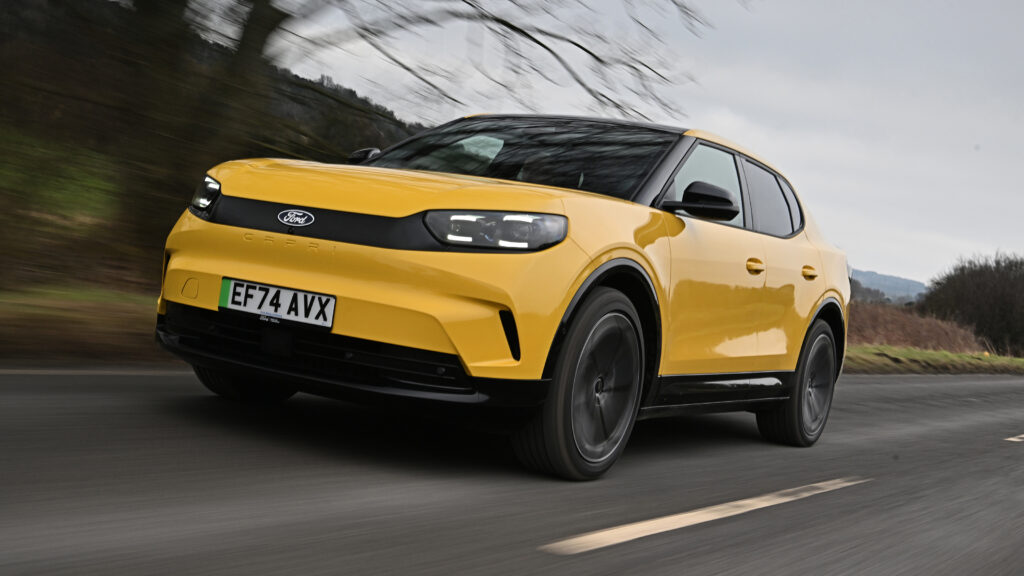 Ford Capri - front tracking