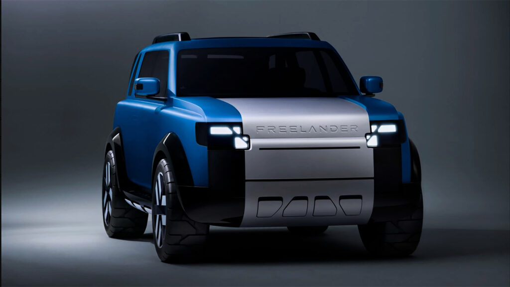 Freelander Concept 97 - front 3/4