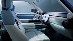 Freelander Concept 97 - передний интерьер передней части.