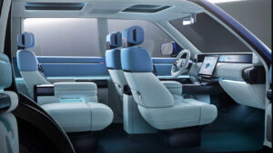 Freelander Concept 97 - планировка интерьера.